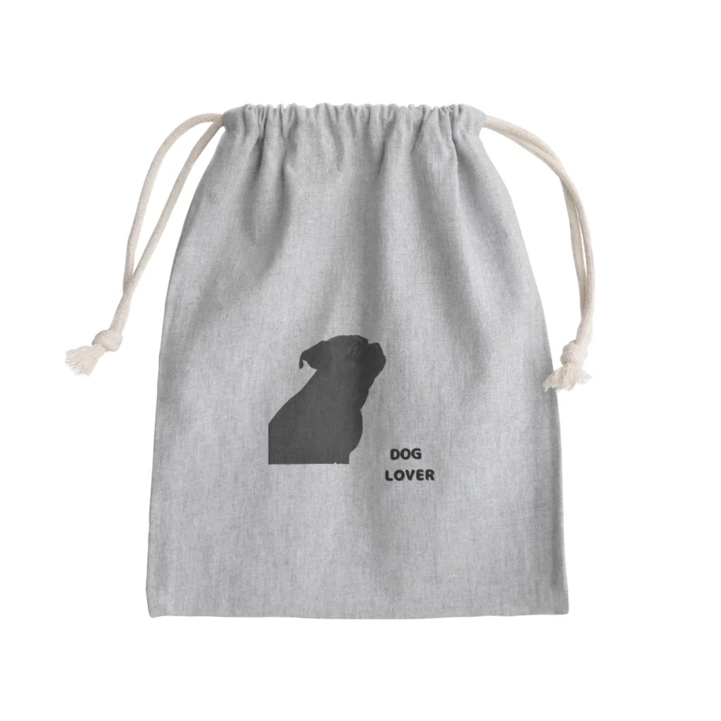 DOG LOVERのDOG LOVER（パグ） Mini Drawstring Bag