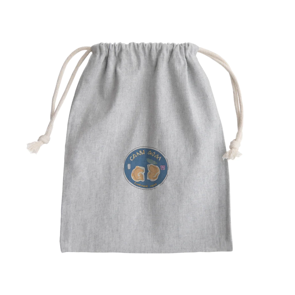 キクラゲショップのぎょーざ屋いらすと Mini Drawstring Bag