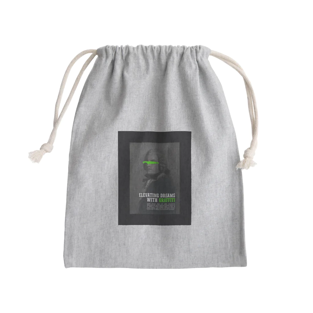 nktaのStreet Art Fusion Mini Drawstring Bag