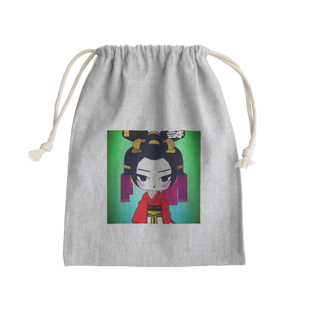 ちびキャラのちびキャラ Mini Drawstring Bag