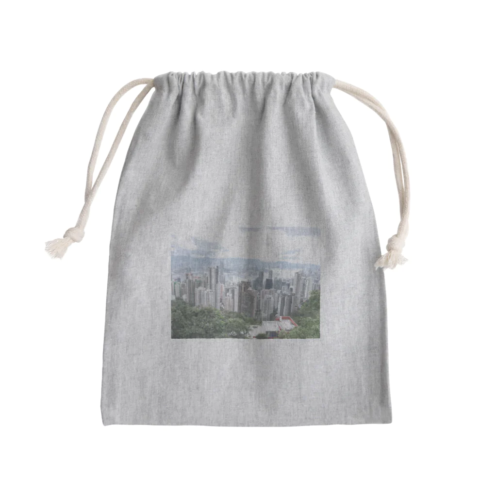 kyurakkoのAt  Victoria Peak Mini Drawstring Bag