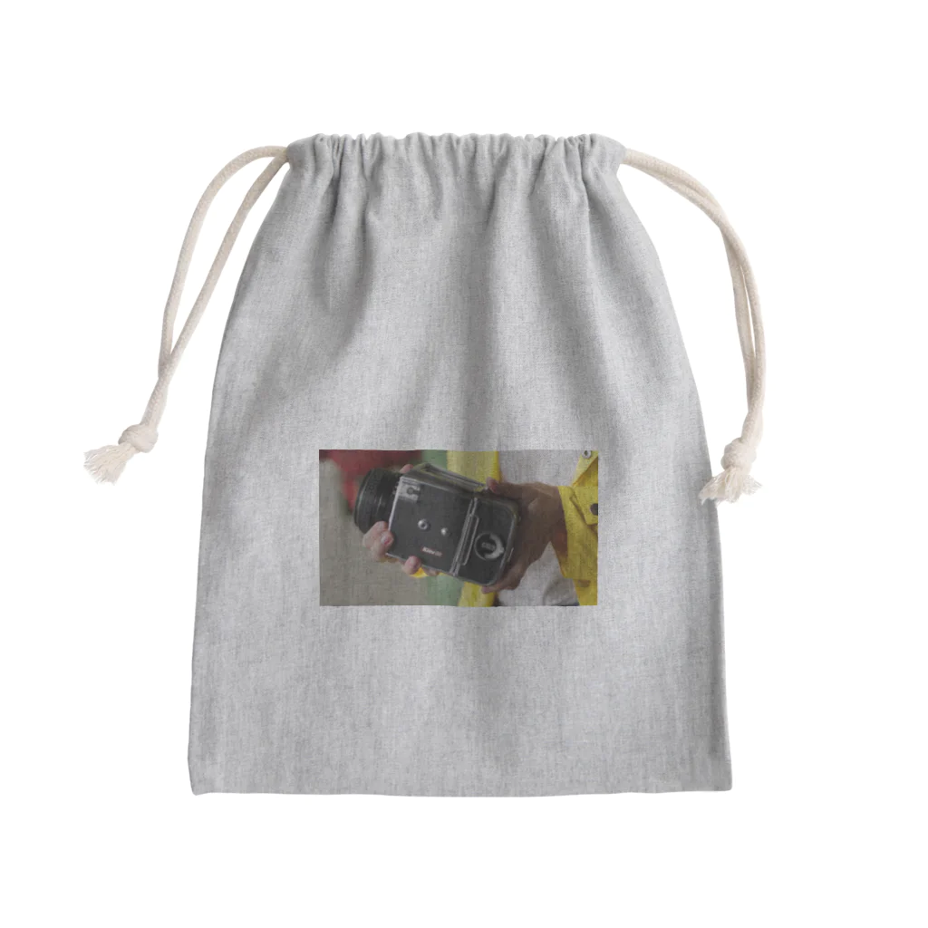 Stylishのカメラのインスピレーション Mini Drawstring Bag