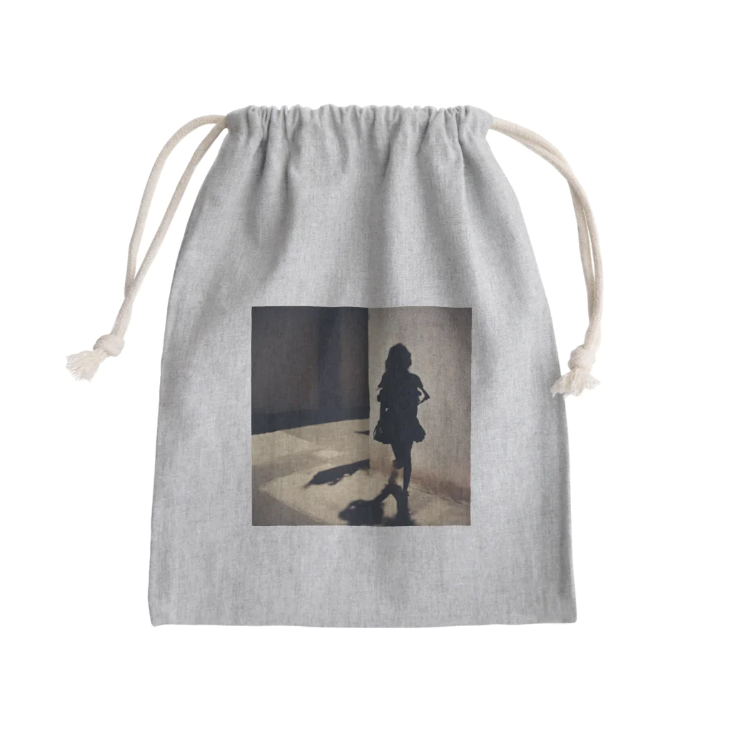 てんてんの綺麗な女性の影グッズ Mini Drawstring Bag