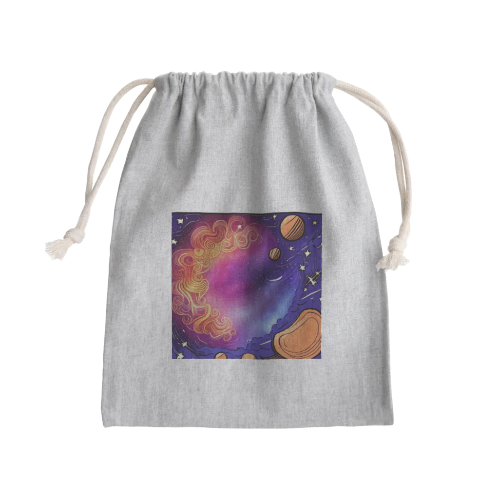 HIRO-oneの宇宙 Mini Drawstring Bag