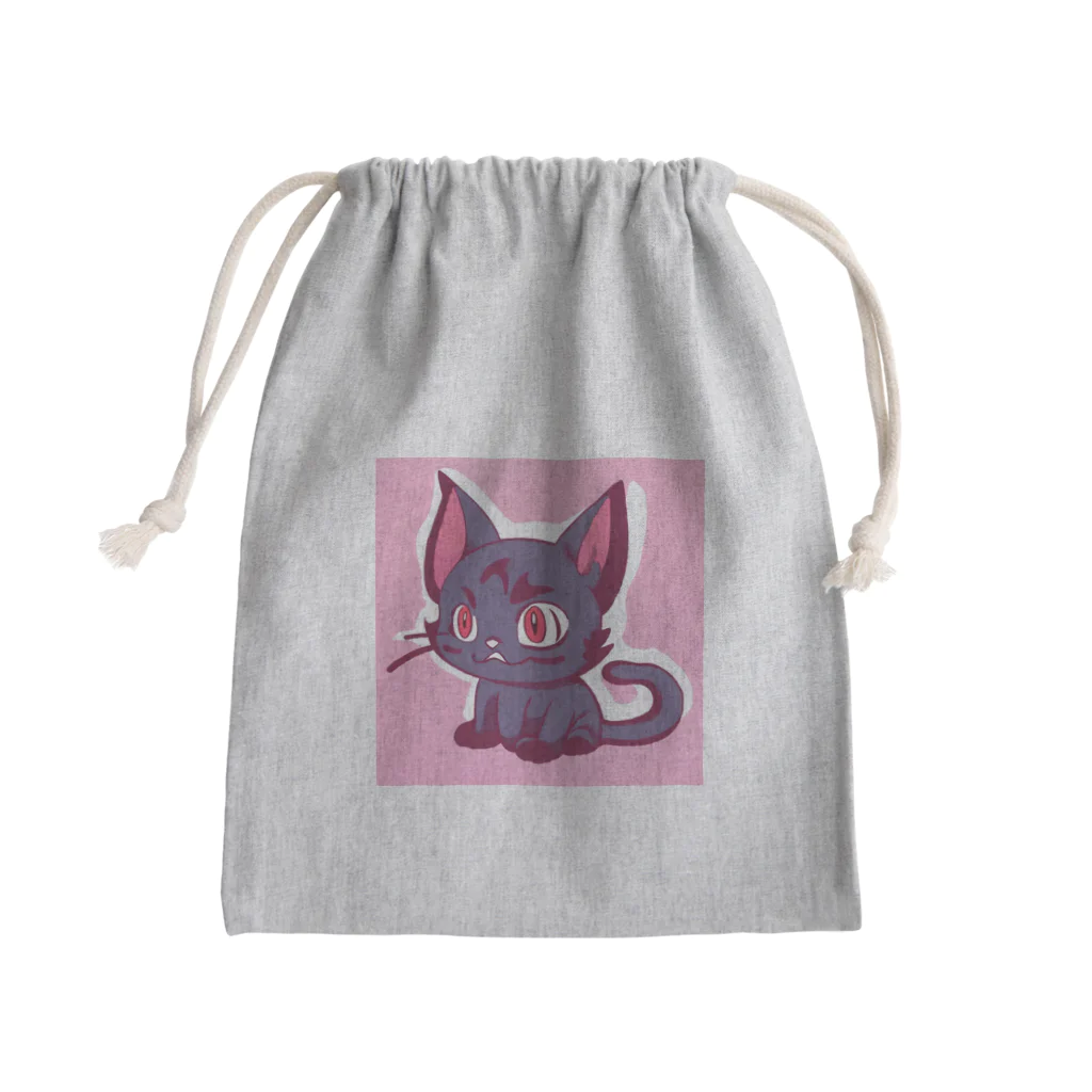 millpekoのデビニャット Mini Drawstring Bag