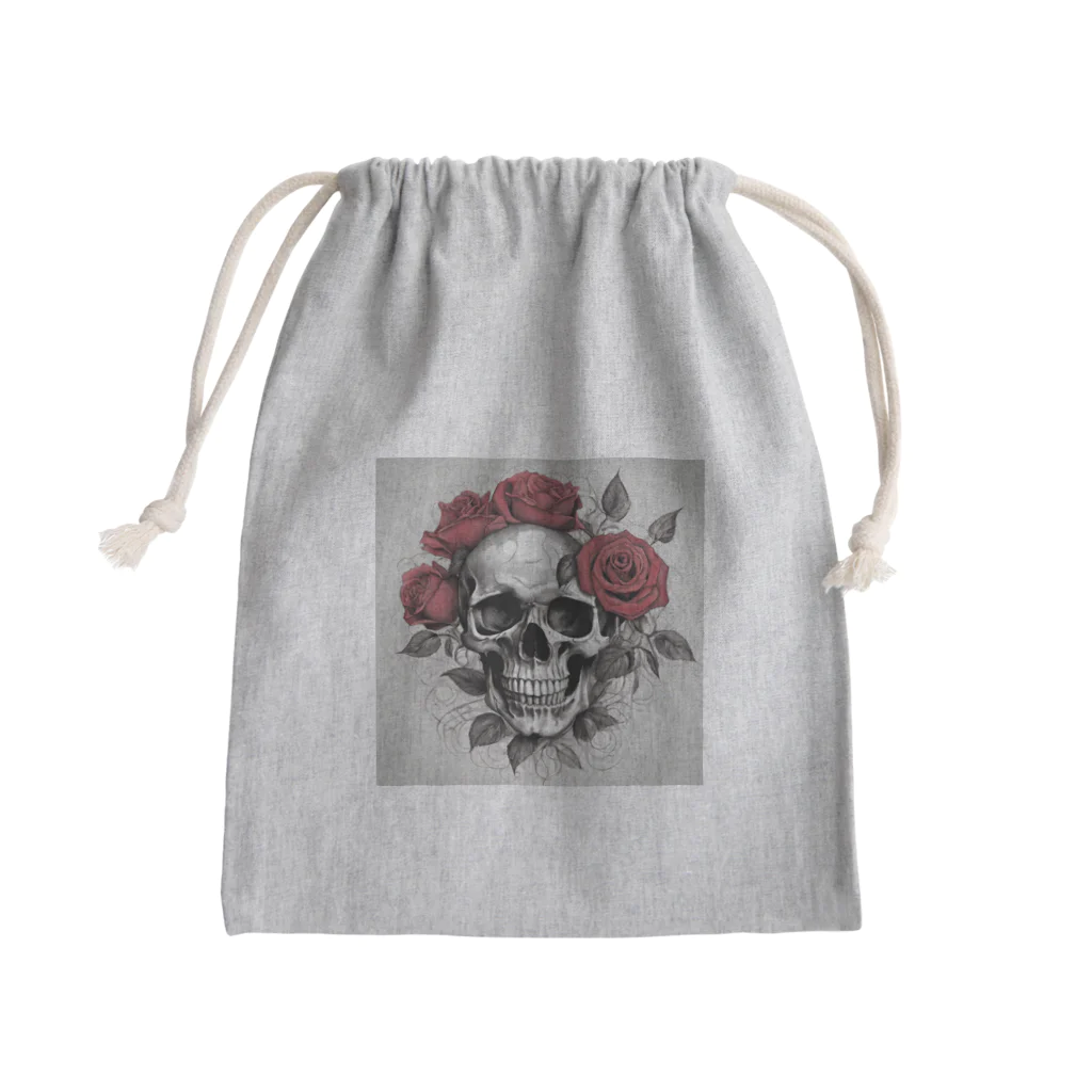 kinglureのローズドクロ Mini Drawstring Bag