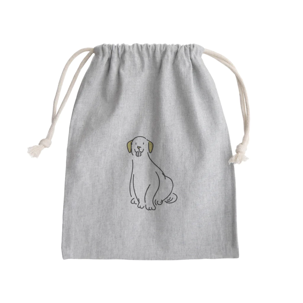 Natural Designのゆるかわどっぐ Mini Drawstring Bag