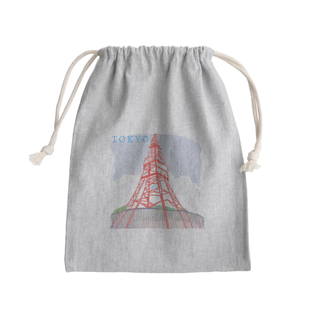 JapanのTOKYO_01 Mini Drawstring Bag