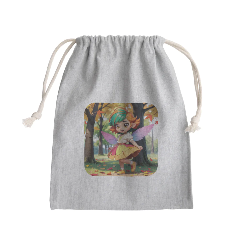 NexDreamの秋が来たね！ Mini Drawstring Bag