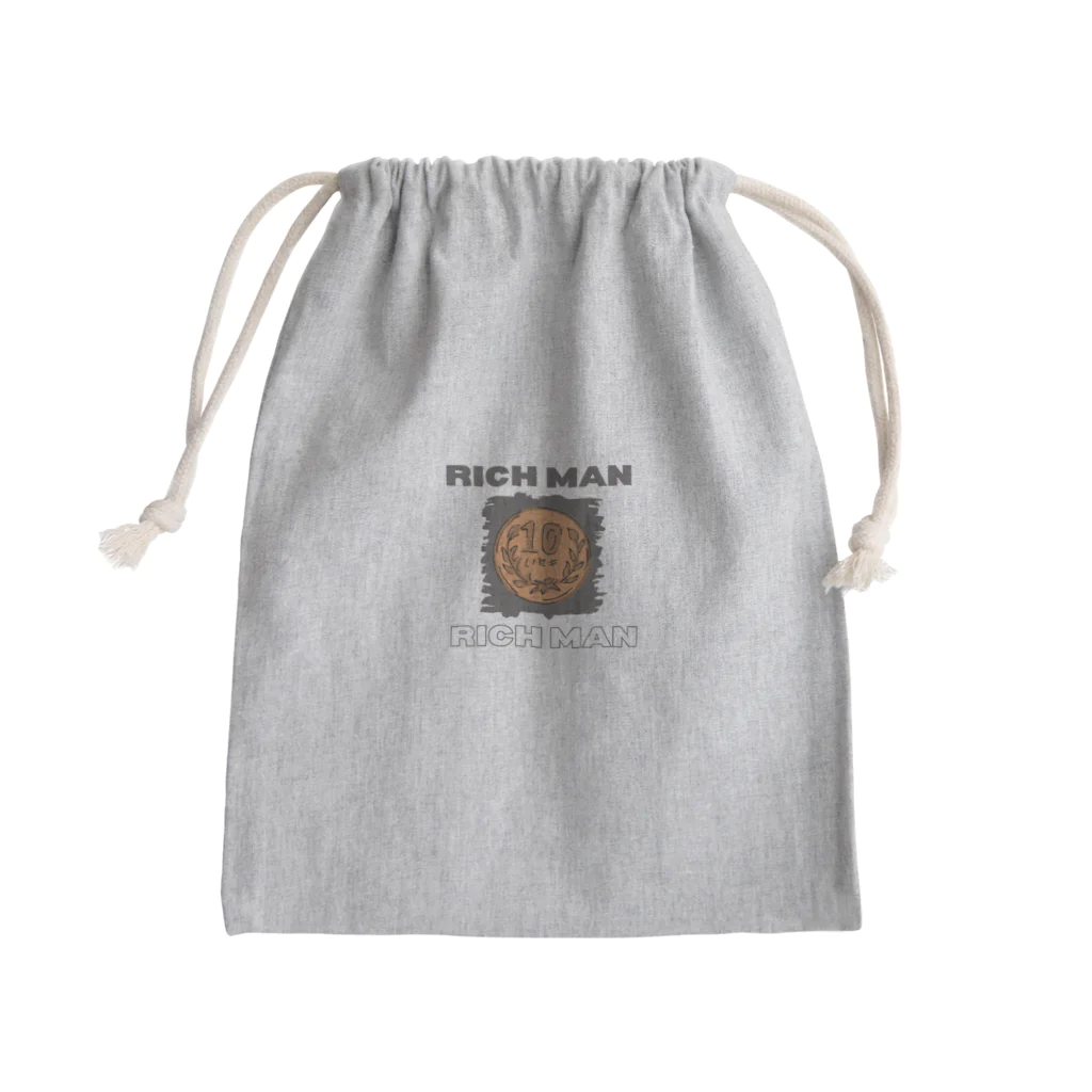 Sky00のリッチマン3 Mini Drawstring Bag