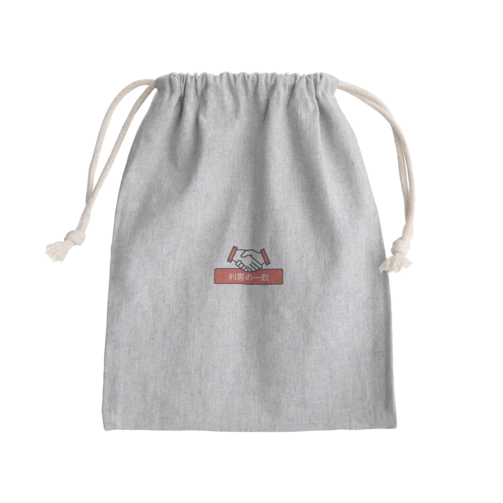 T3 styleの利害の一致 Mini Drawstring Bag