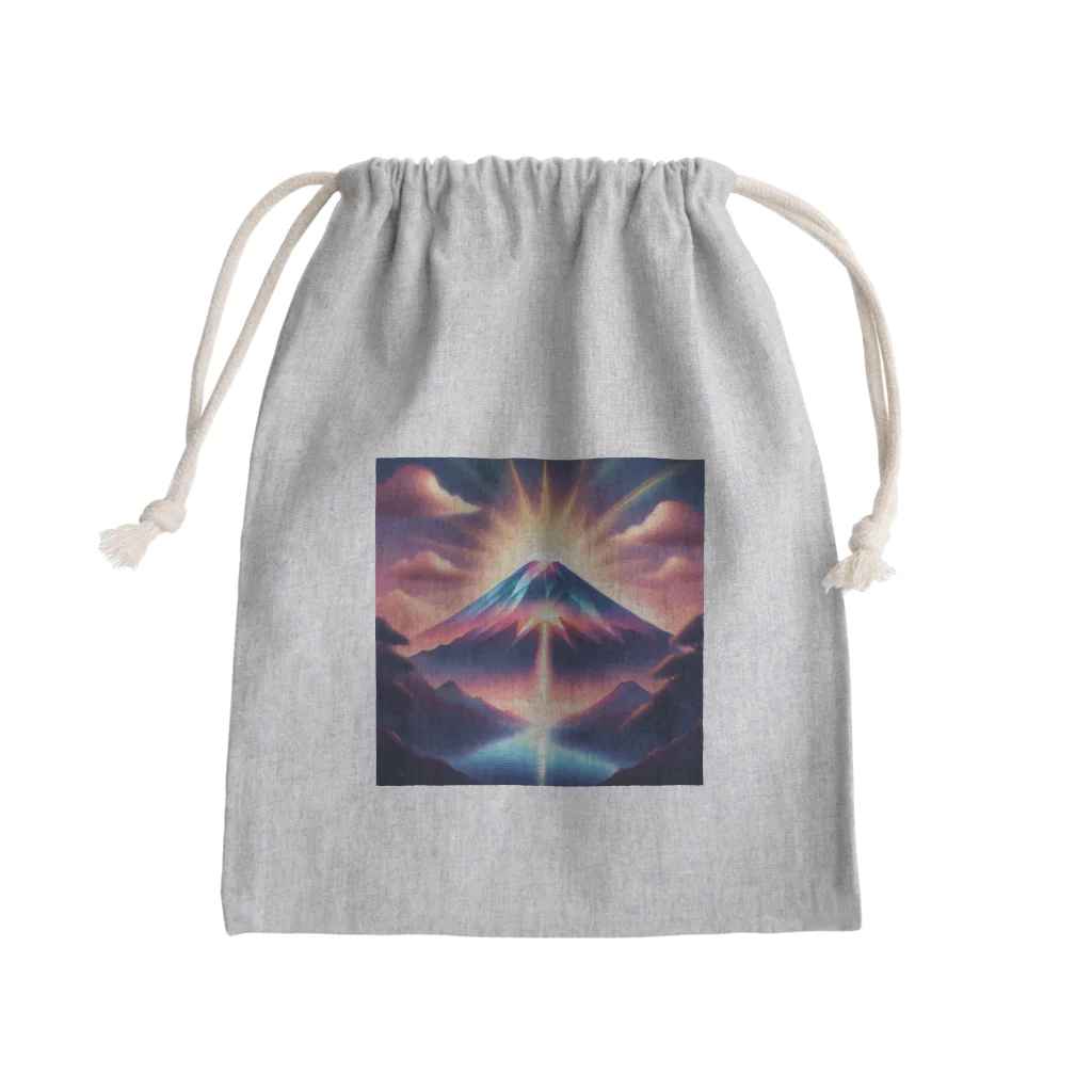 KiTのダイヤモンド富士 Mini Drawstring Bag