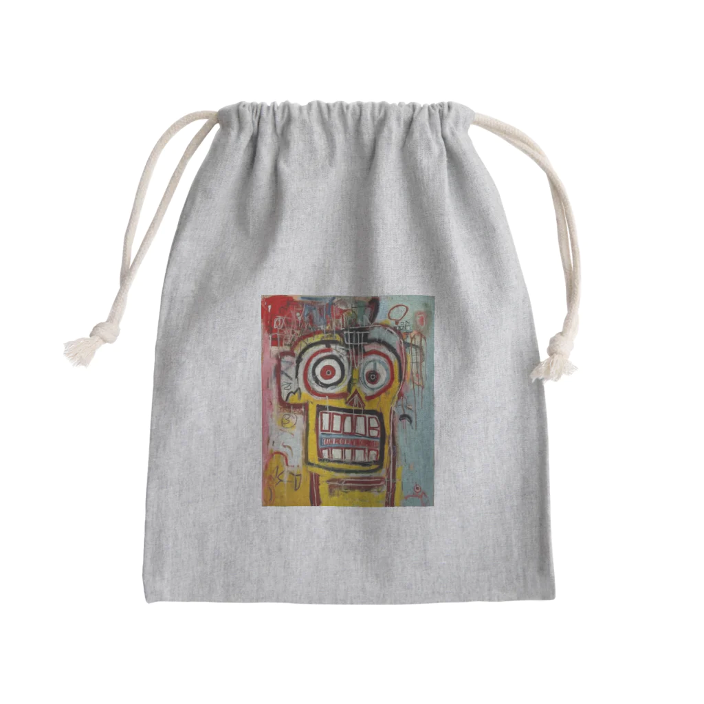 Hayate Kawakami オリジナルの痛風発作に苦しむ男 Mini Drawstring Bag