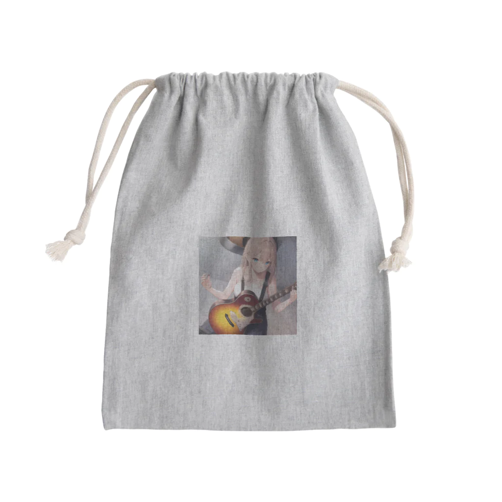 shop keiのギター娘 Mini Drawstring Bag