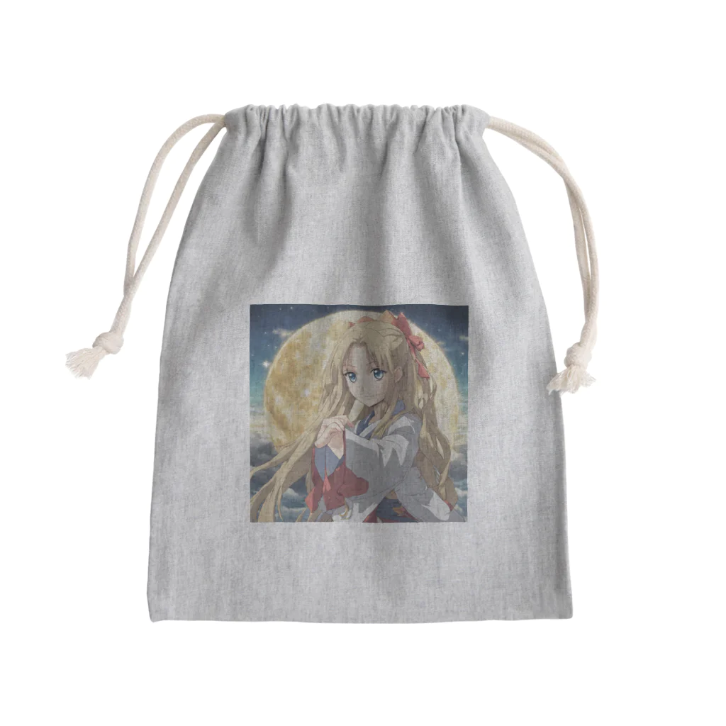 the blue seasonの岡本 麻子（おかもと あさこ） Mini Drawstring Bag