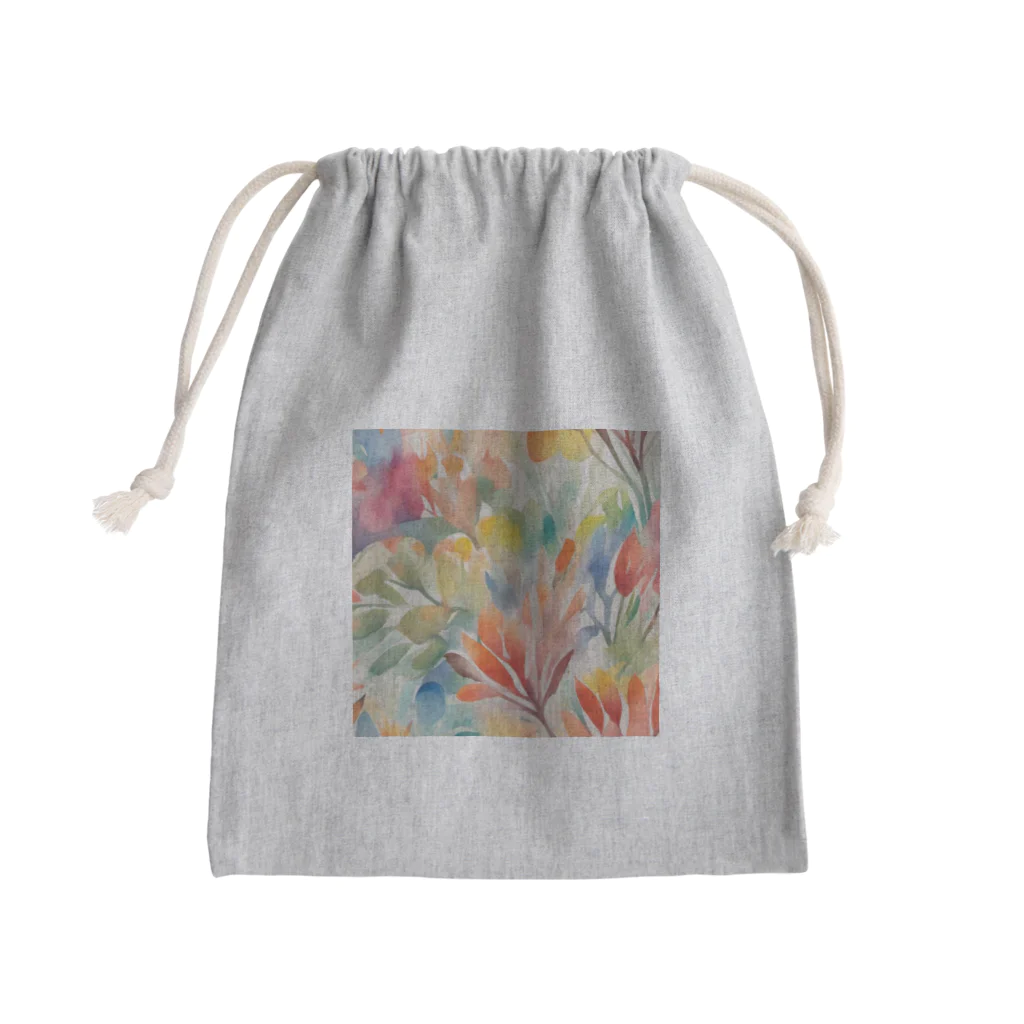 Kagarinのフラワー Mini Drawstring Bag