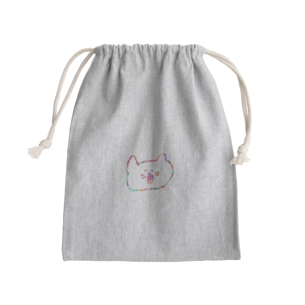 ゆるくいきるのゆるすぎてごめん Mini Drawstring Bag