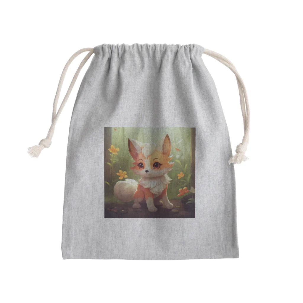 希望みっけのキッツ―ね Mini Drawstring Bag