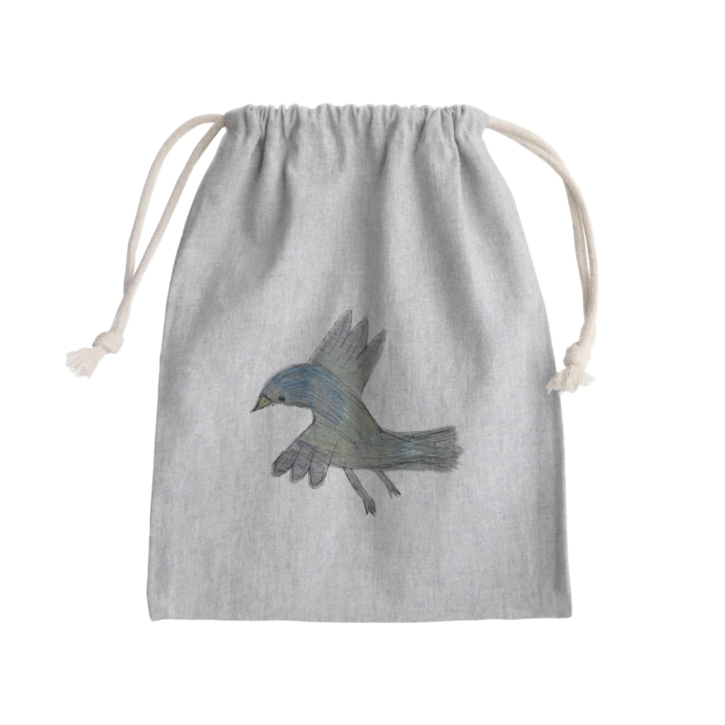 RENKUDOの鳥 Mini Drawstring Bag