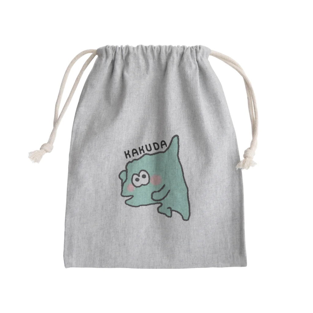 ねもみのキャラクター製作所のかくだだどん Mini Drawstring Bag