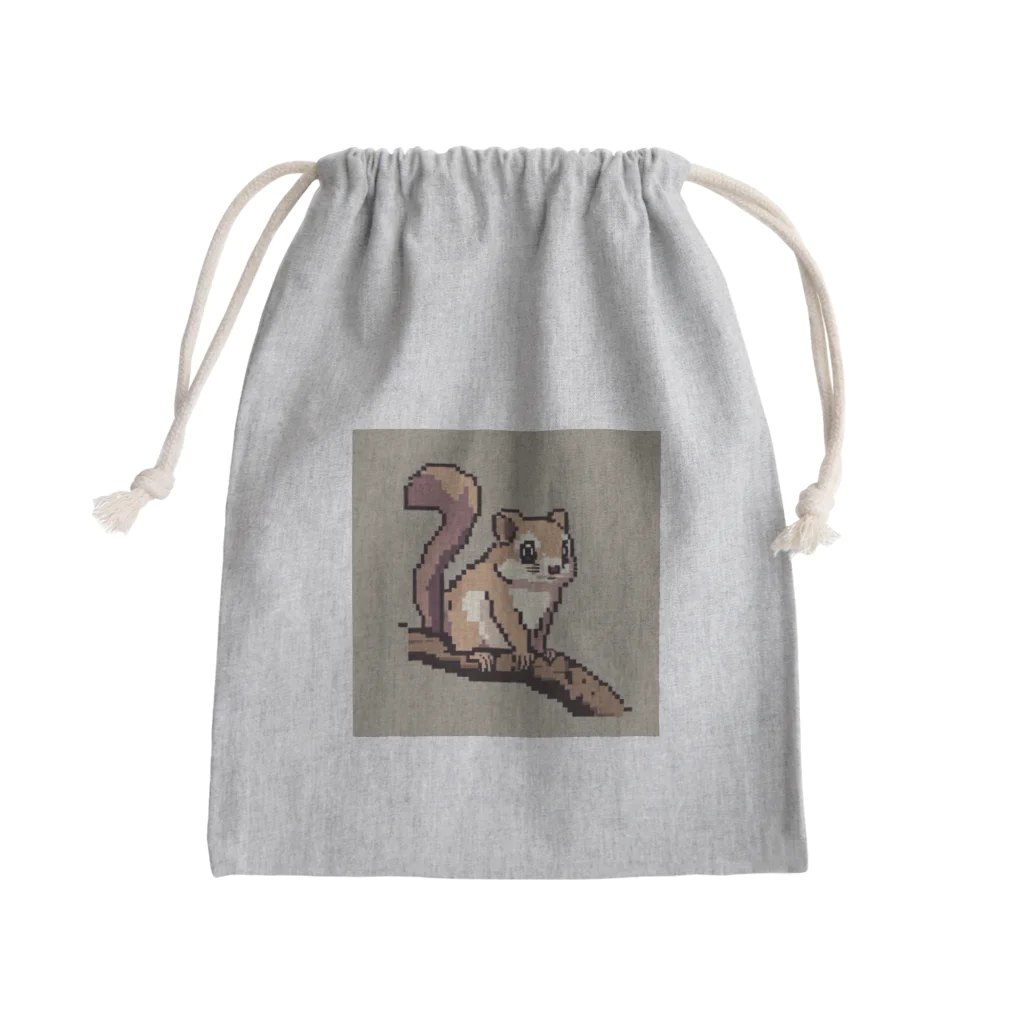 だいすけのカラフトフクロウ Mini Drawstring Bag