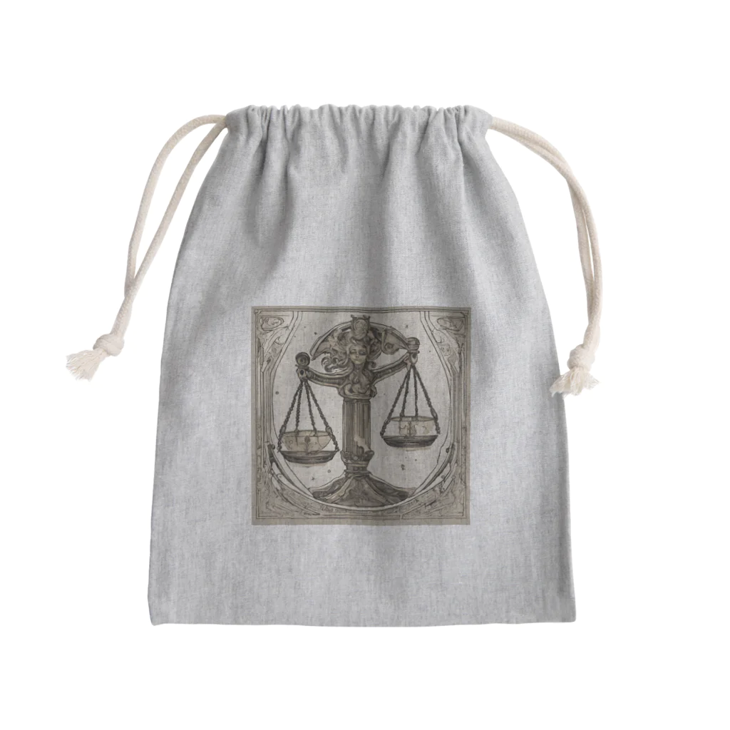 shiduryoの天秤座 Mini Drawstring Bag