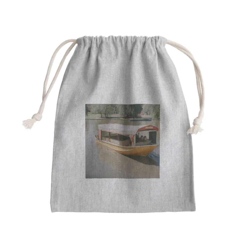 pick me n0wのアヒルボート Mini Drawstring Bag