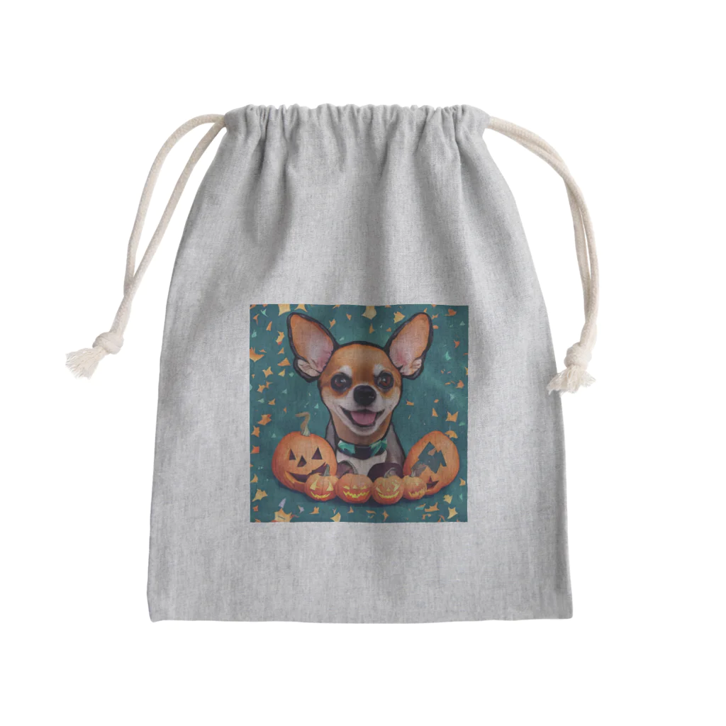 チワワ愛好家ショップの仮装の魔法✨ハロウィンの主役はチワワ Mini Drawstring Bag