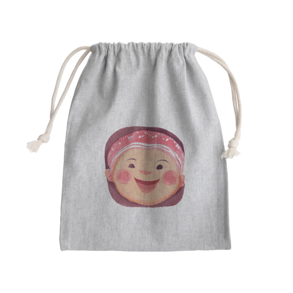 リホタママのレトロベビー Mini Drawstring Bag