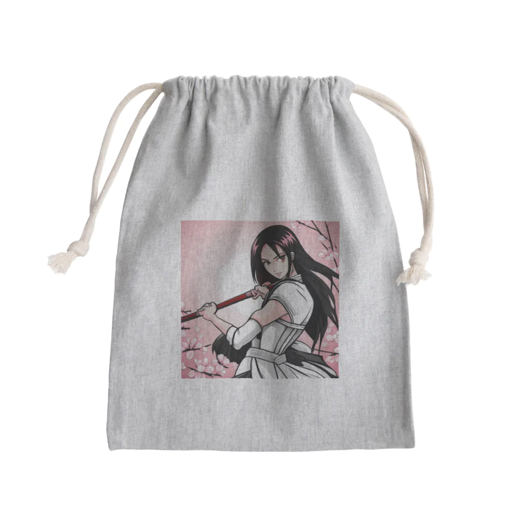 maco9486の女戦士 Mini Drawstring Bag