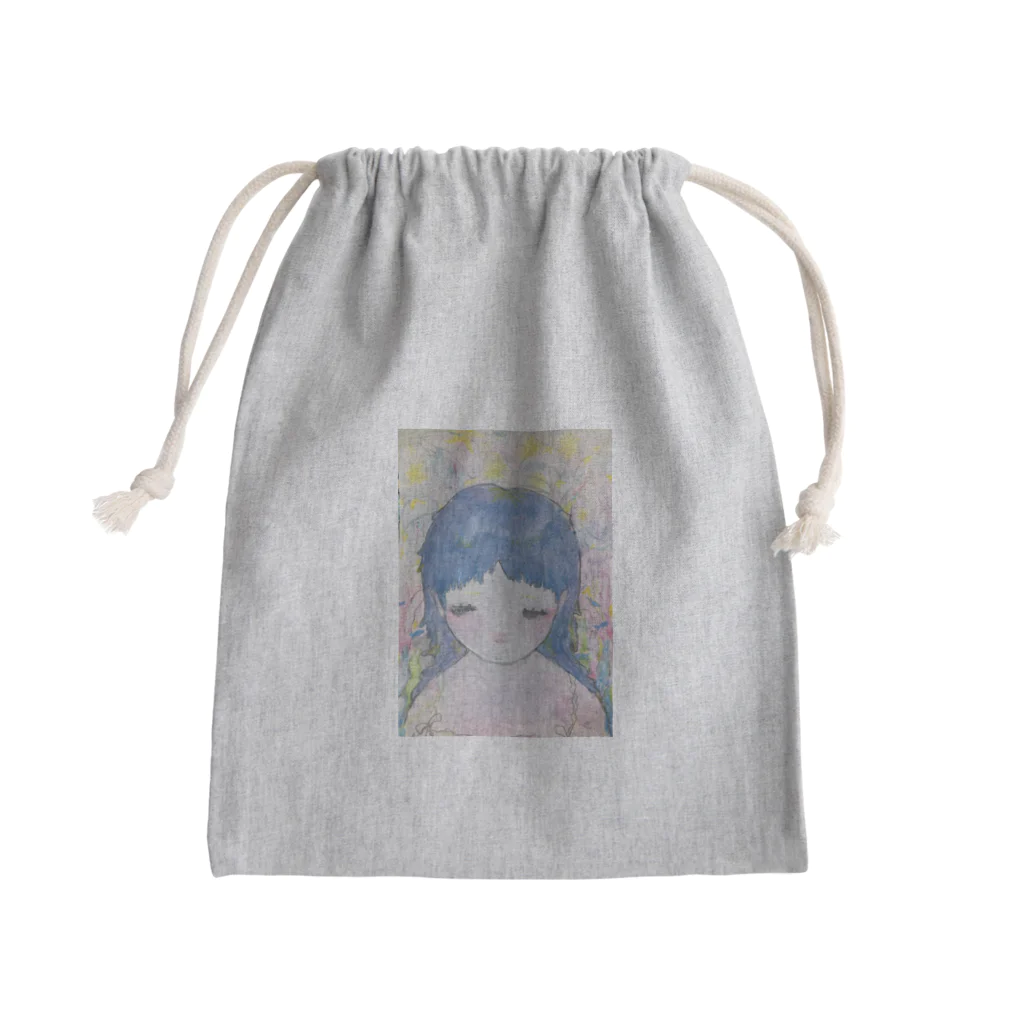 ユマのさかな Mini Drawstring Bag