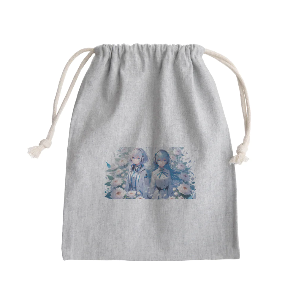 Sesilionのハーモニック・ブルーム Mini Drawstring Bag