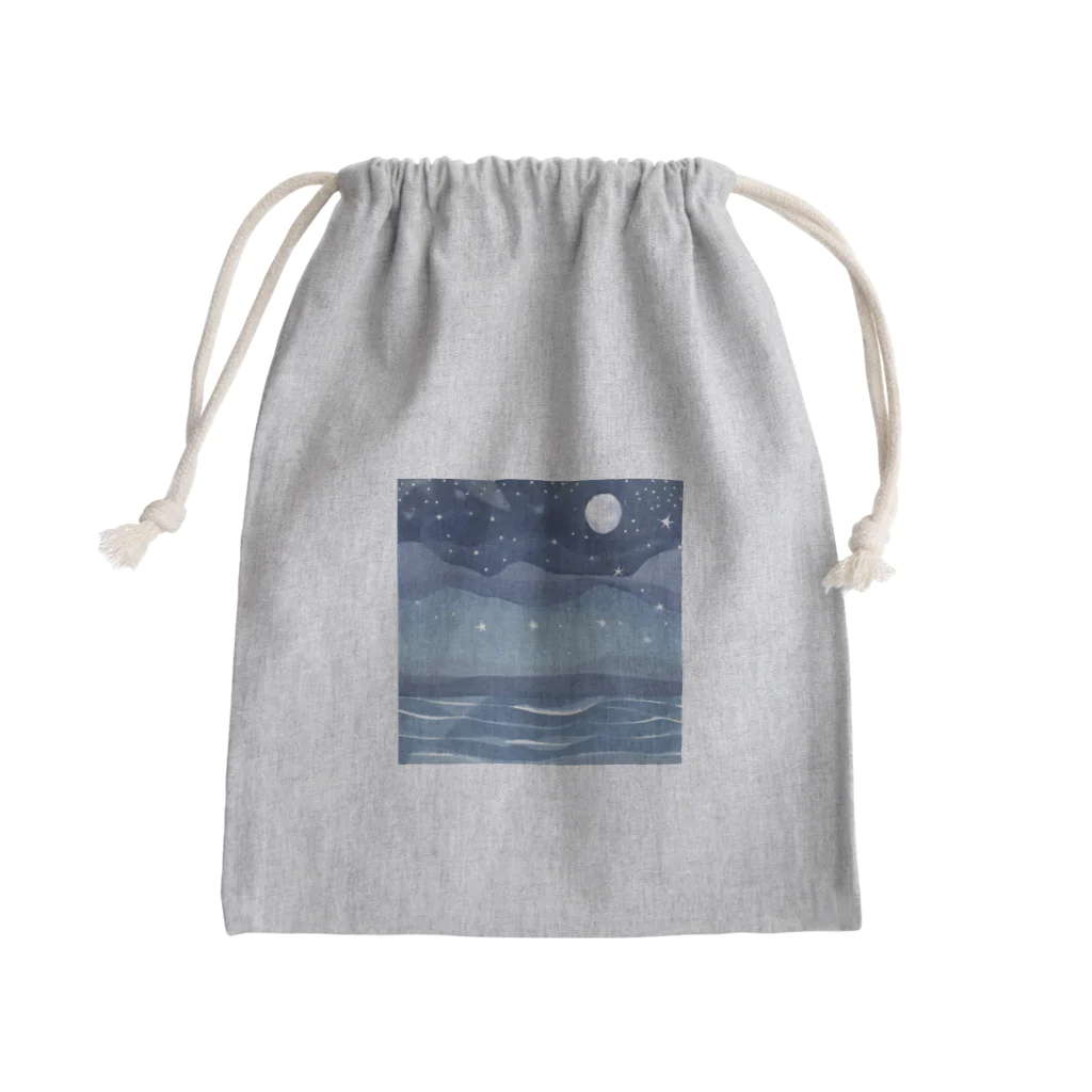 kgymの星空の夜 Mini Drawstring Bag