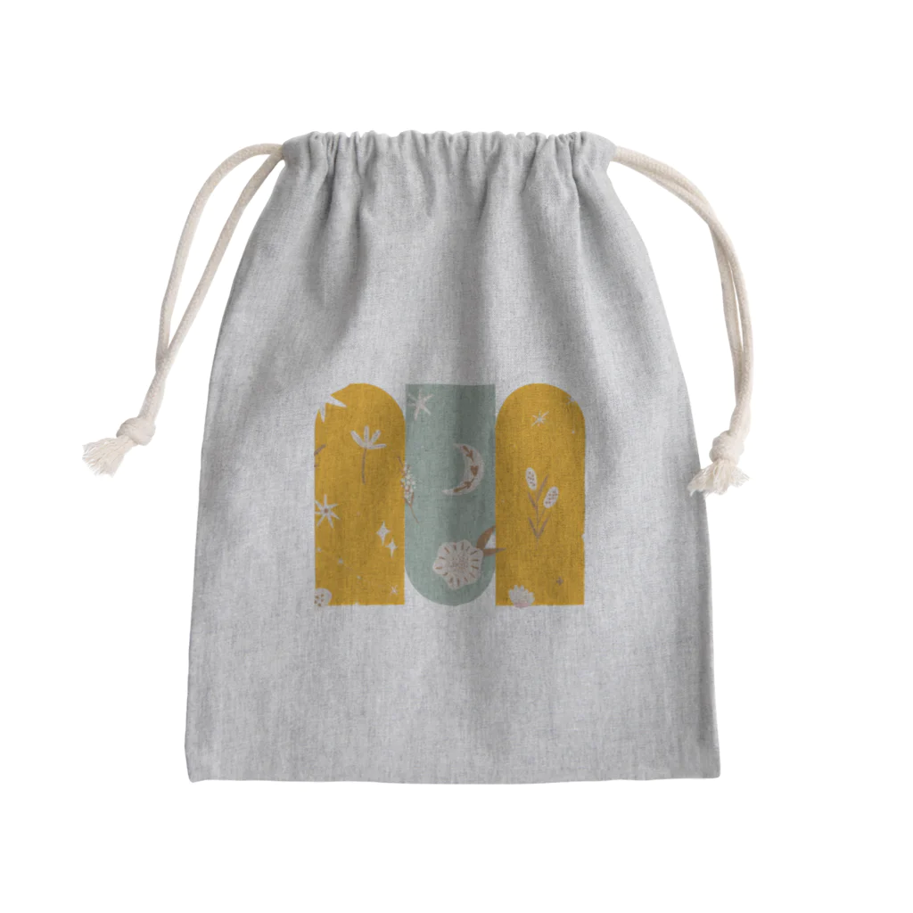  MIRACLE MOONのBOHO MOON Mini Drawstring Bag