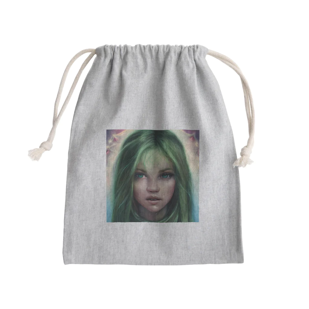 グランシエルの森の少女 Mini Drawstring Bag