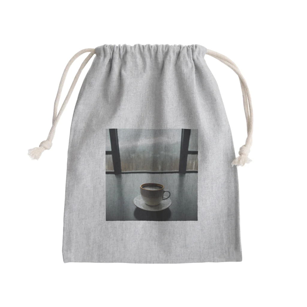 ミウ&ゆうの部屋のcoffee Time Mini Drawstring Bag