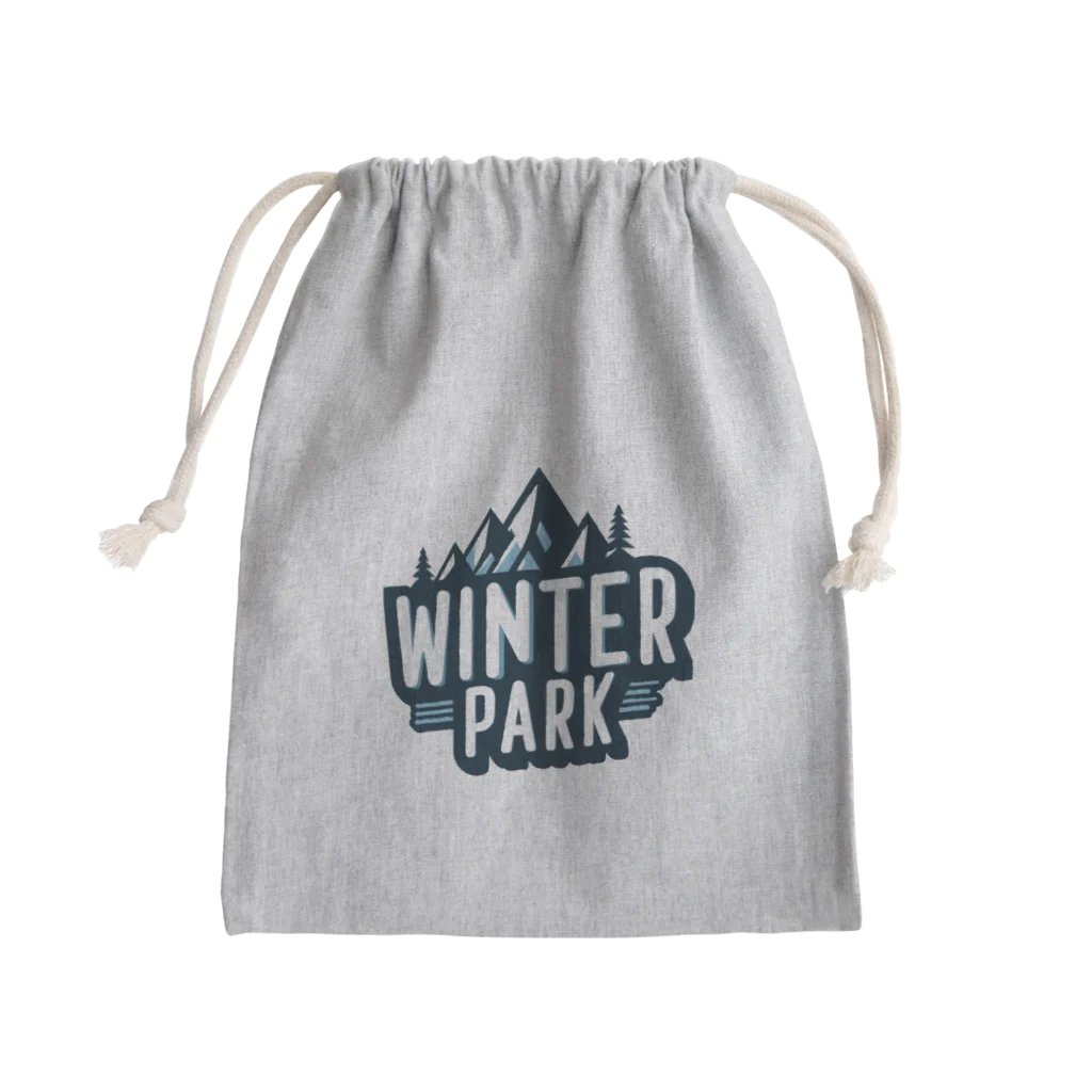 Lock-onの【WINTER PARK】VOL.03 Mini Drawstring Bag