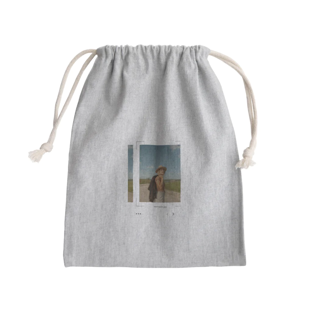 popo60のポラロイド写真 Mini Drawstring Bag