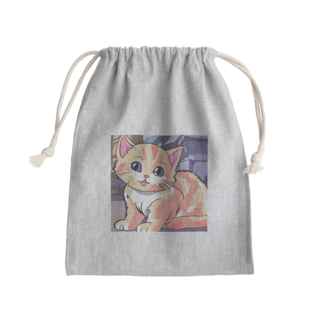 nakasaanのかわいい子猫グッズ Mini Drawstring Bag