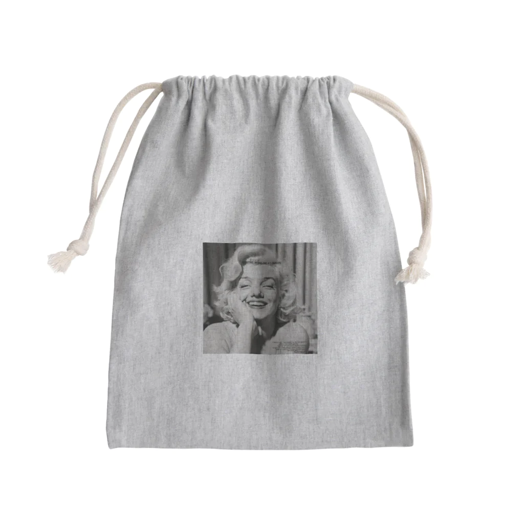 "Positive Thinking"の"Positive Thinking"  Mini Drawstring Bag