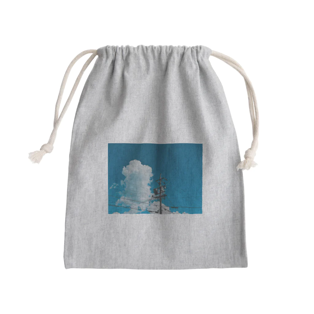 めあの残暑 Mini Drawstring Bag