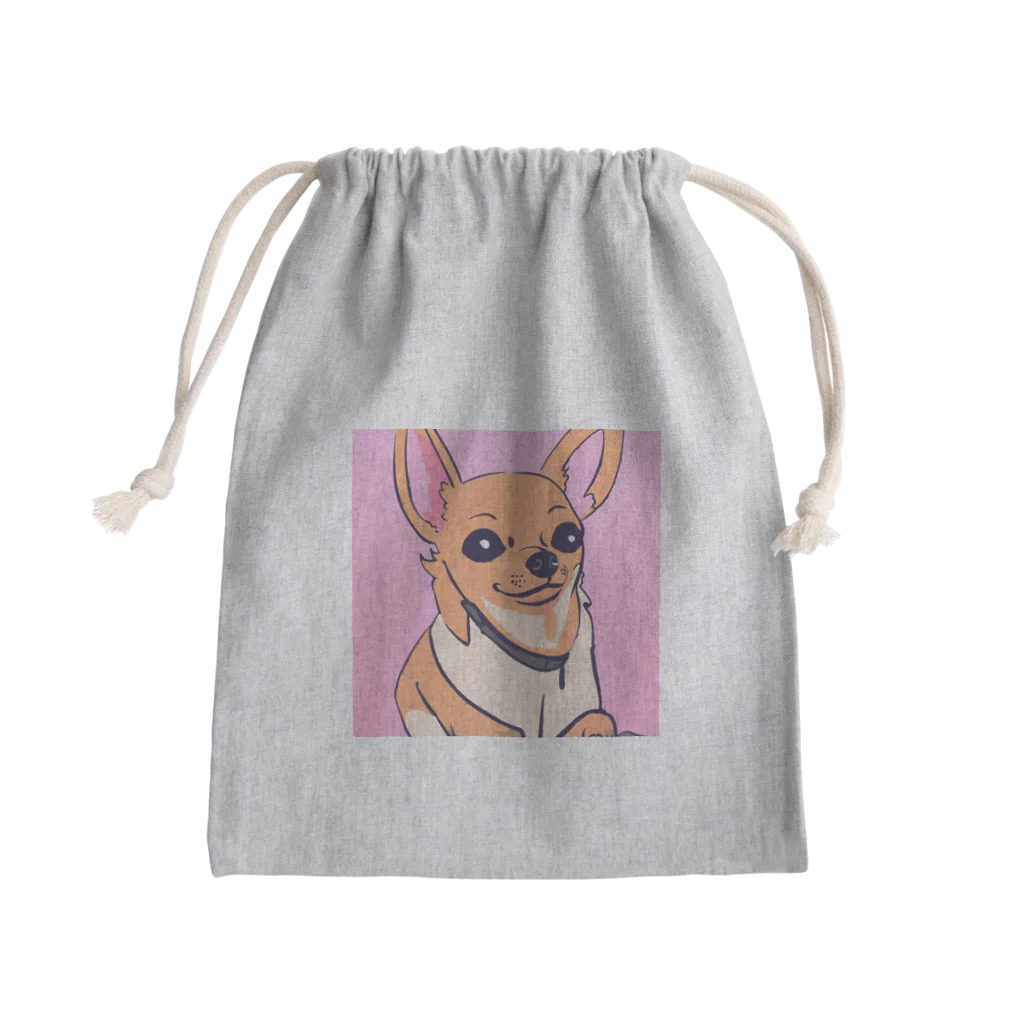 YStyleのチワワグッズ Mini Drawstring Bag