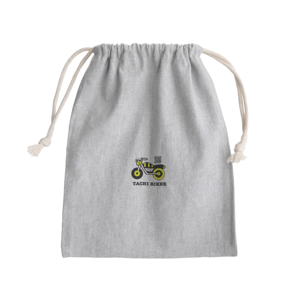 TACHIBIKERのアパレルの太刀バイカー Mini Drawstring Bag