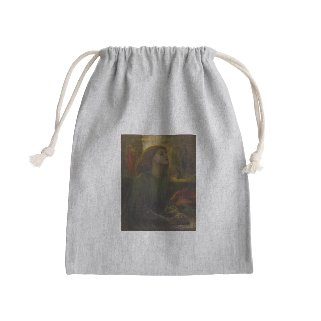 世界美術商店のベアタ・ベアトリクス / Beata Beatrix Mini Drawstring Bag