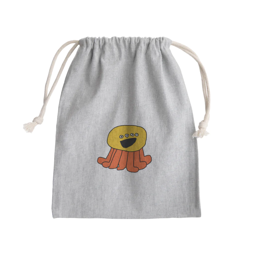 おやすみnanaのオムライスのおばけ Mini Drawstring Bag