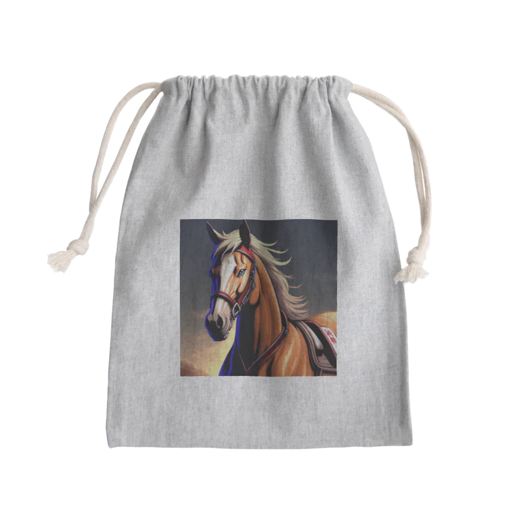 KSK SHOPの馬(horse) Mini Drawstring Bag