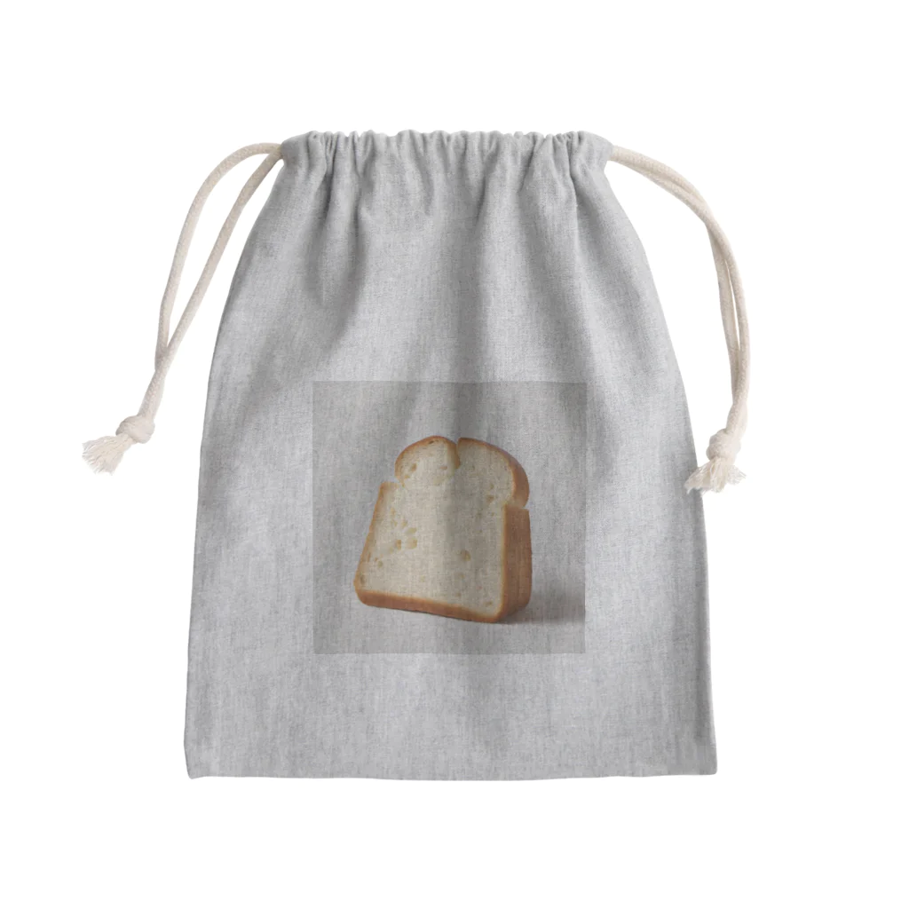 千裕アトリエ（いつもありがとう）のシンプルホワイト（White Bread） Mini Drawstring Bag