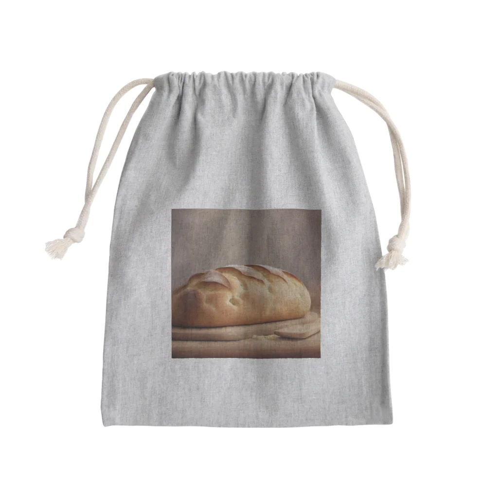 千裕アトリエ（いつもありがとう）のカンパーニュ（Ciabatta） Mini Drawstring Bag