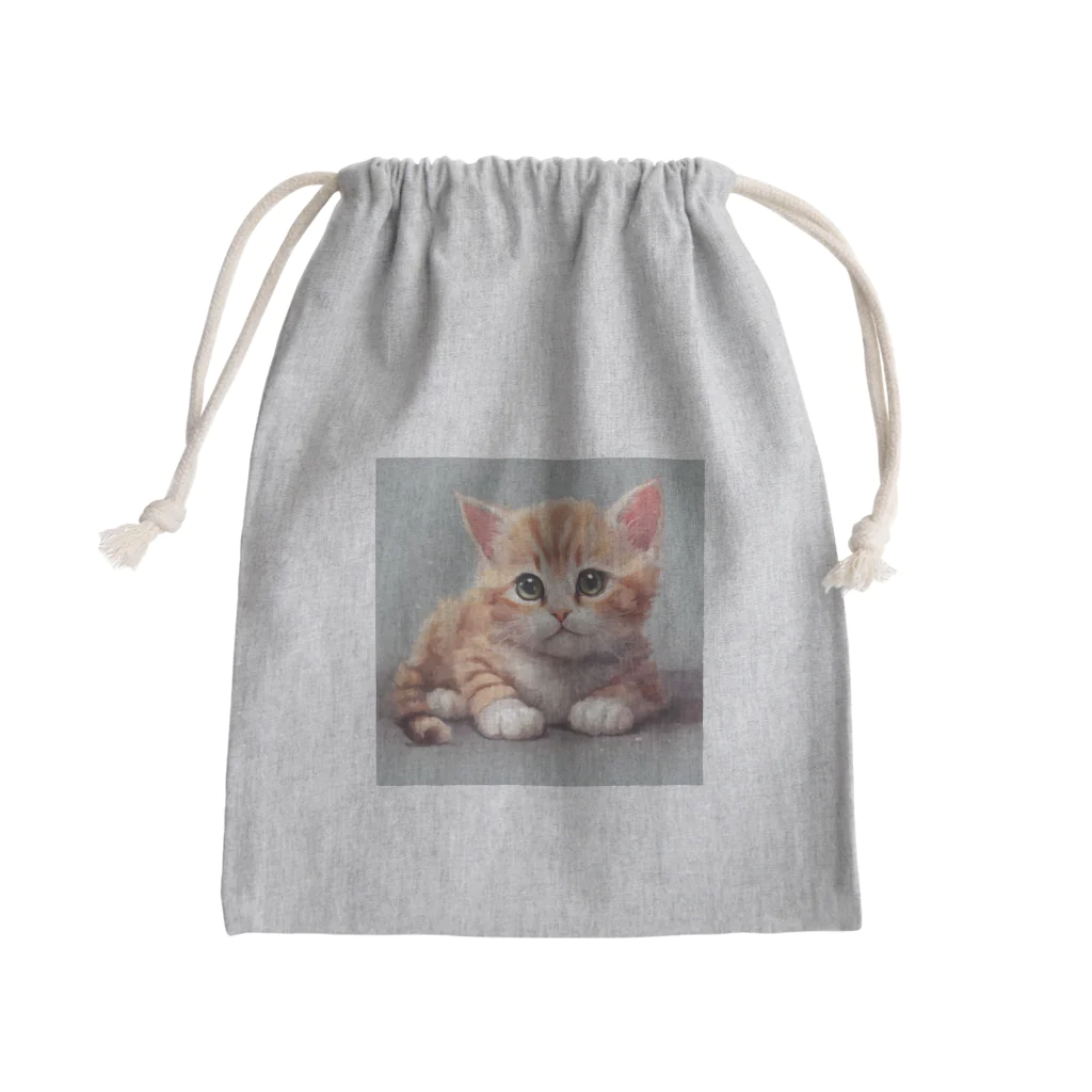 miwamamaのかわいい猫のグッズ Mini Drawstring Bag