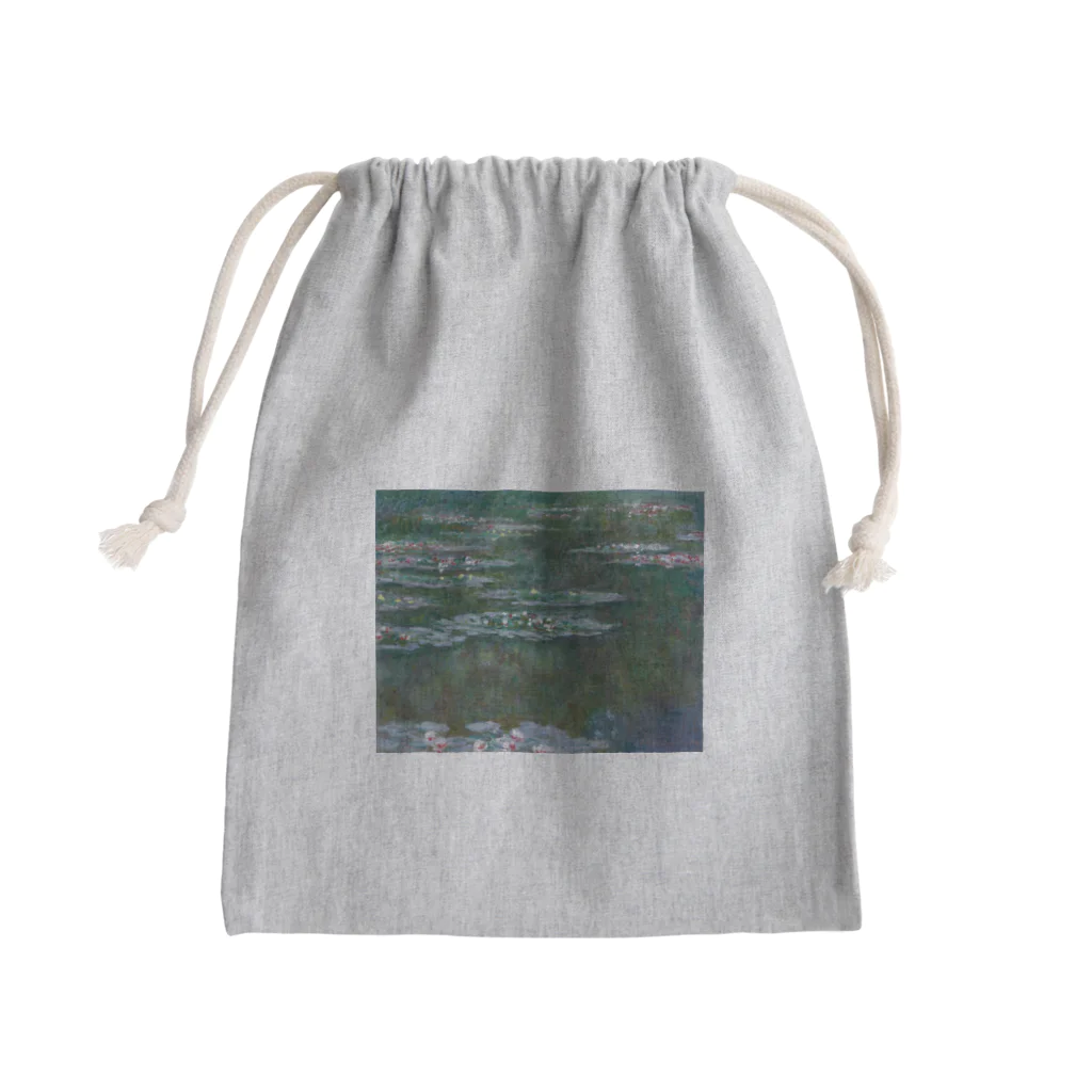 名画館のモネ「睡蓮②」　クロード・モネの絵画【名画】睡蓮シリーズ Mini Drawstring Bag